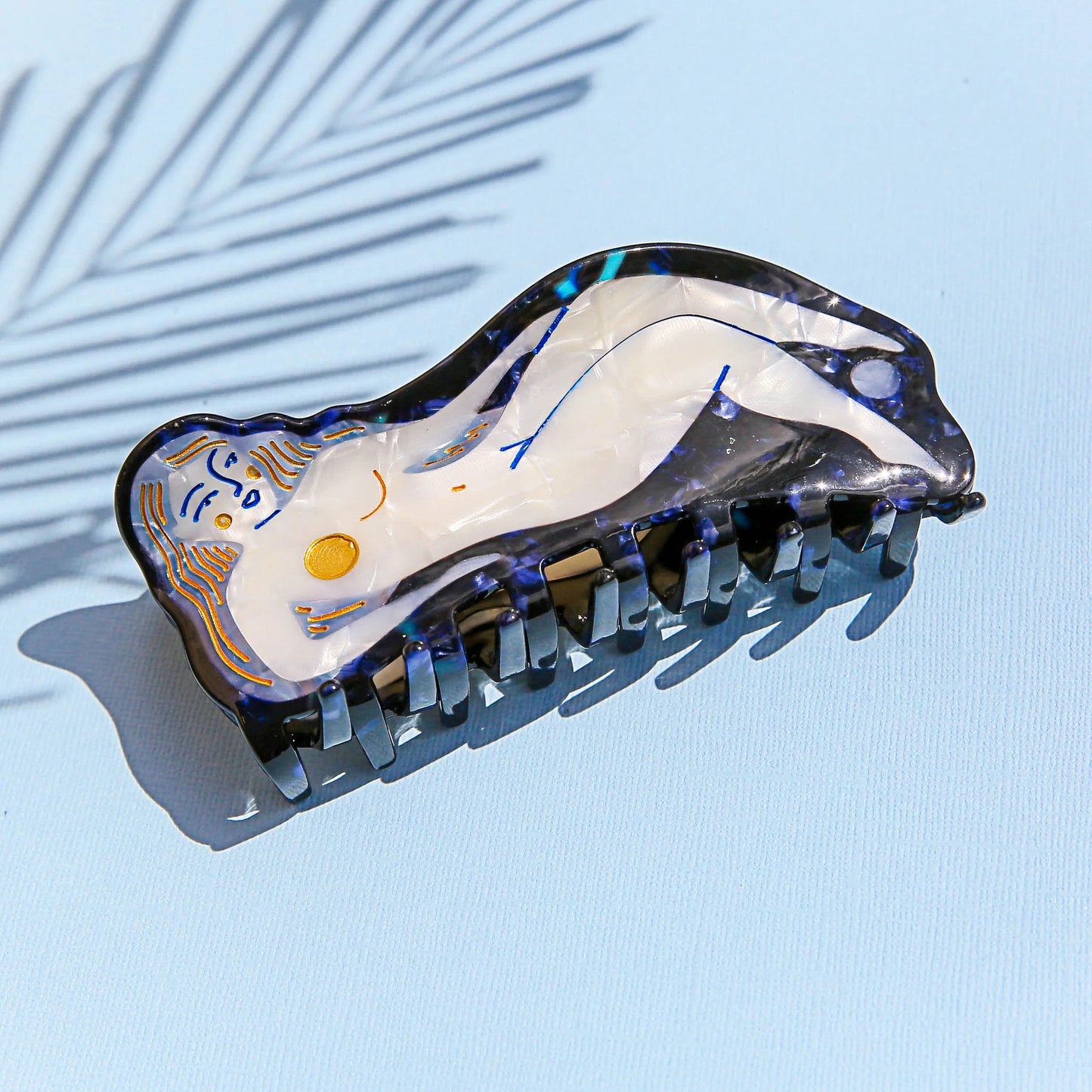 Figure Hair Claw Blue