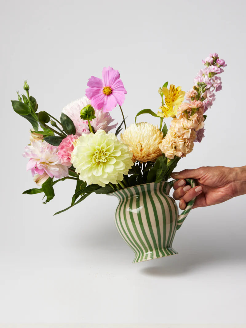 Pitcher Green Stripe