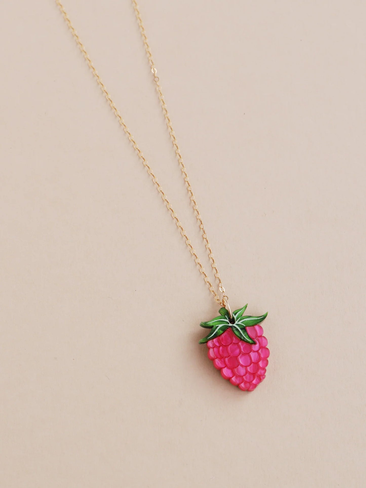 Raspberry Necklace