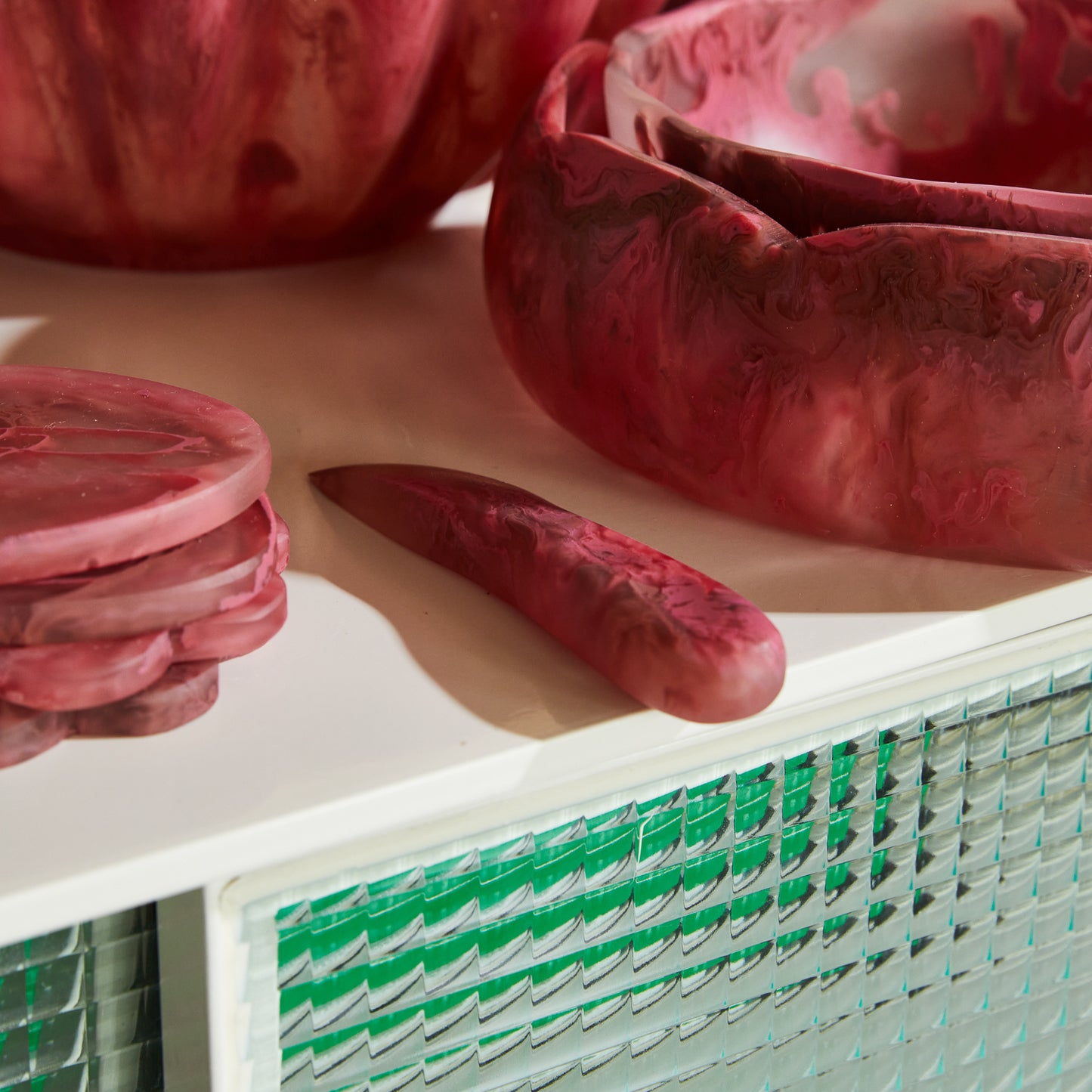 Frances Spreader Knife Rhubarb
