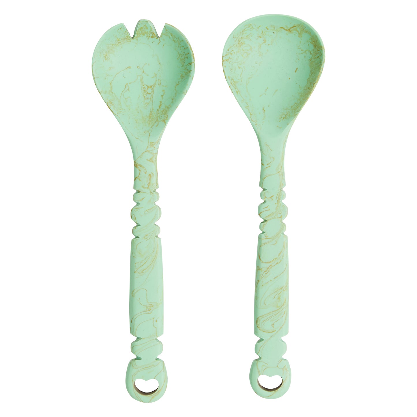 Wilkie Salad Servers Artichoke