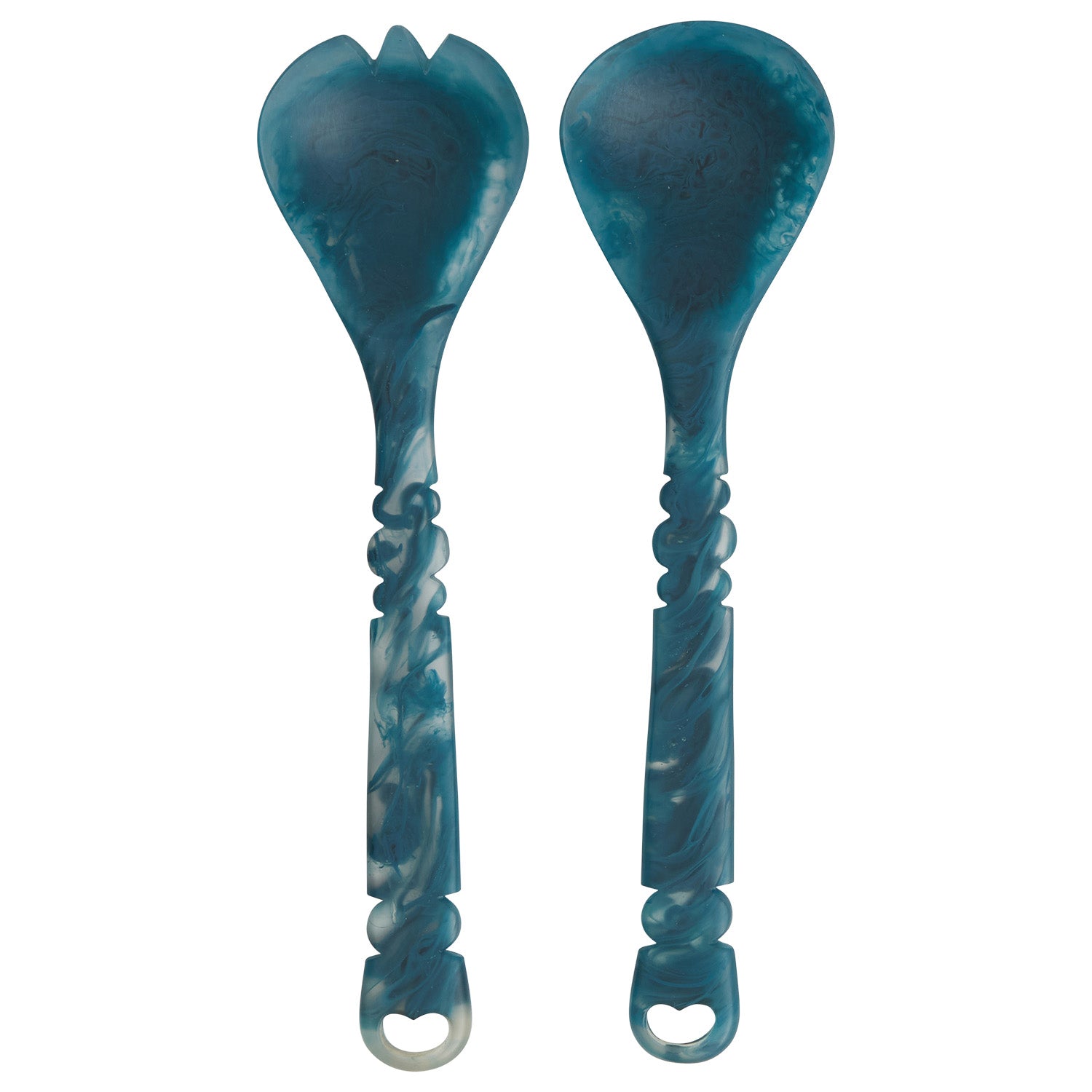 Wilkie Salad Servers - Pistachio