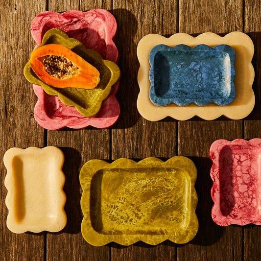 Beau Small Tray ~ Pearl