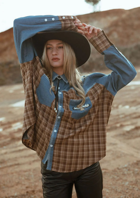 Texas Yoke Button Up