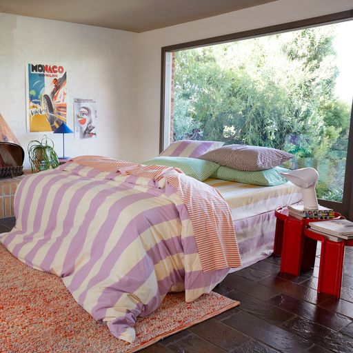 Bruno Cotton Quilt Cover Wisteria