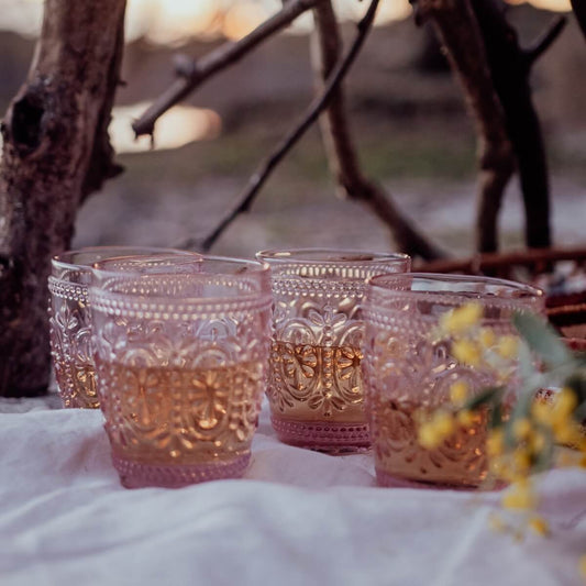 Tumbler Glass Set of 4 - Primrose
