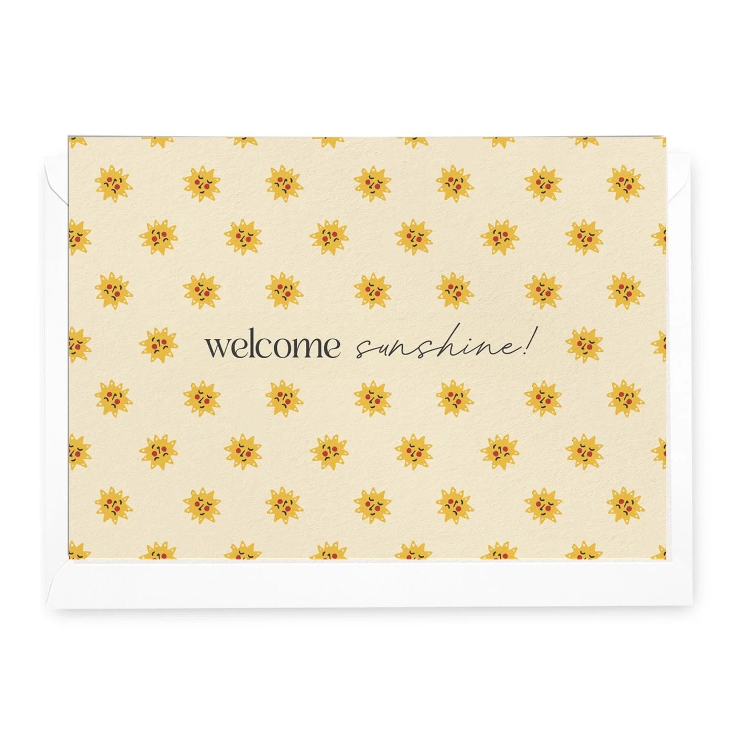 Welcome Sunshine Card