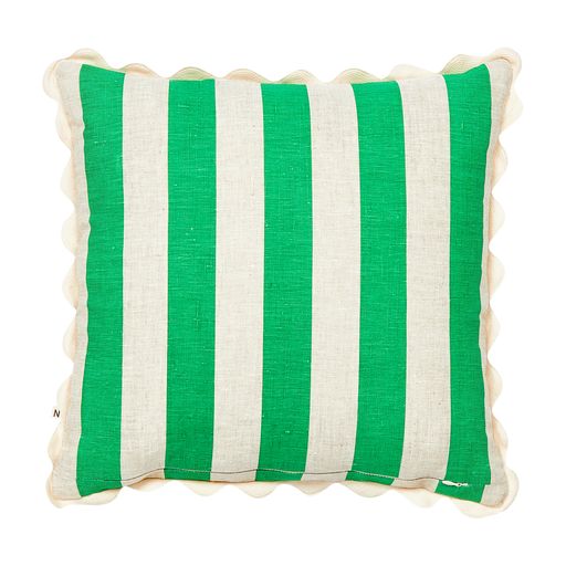 Cushion Stripe Green 50cm