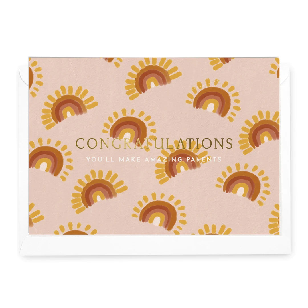 You'll Make Amazing Parents Suns Card