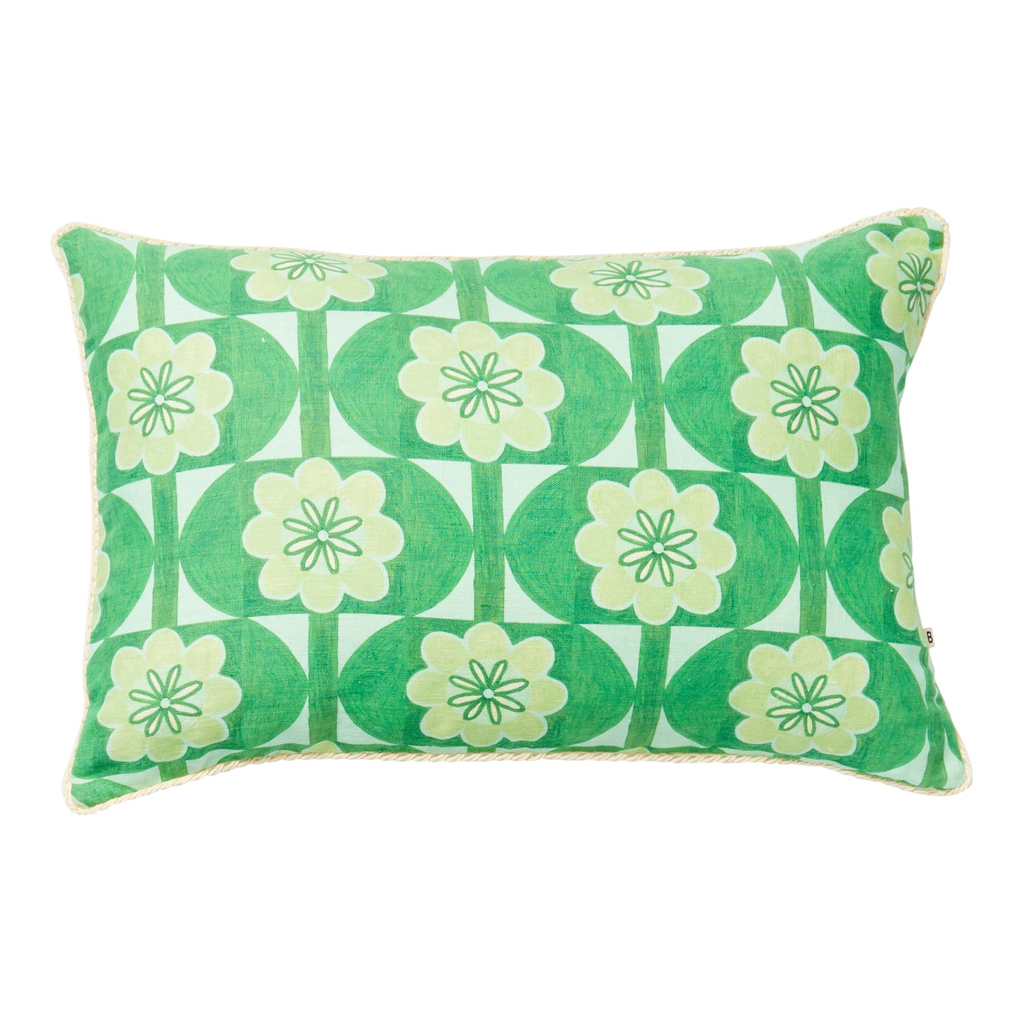 Cushion Bloom Green 60x40