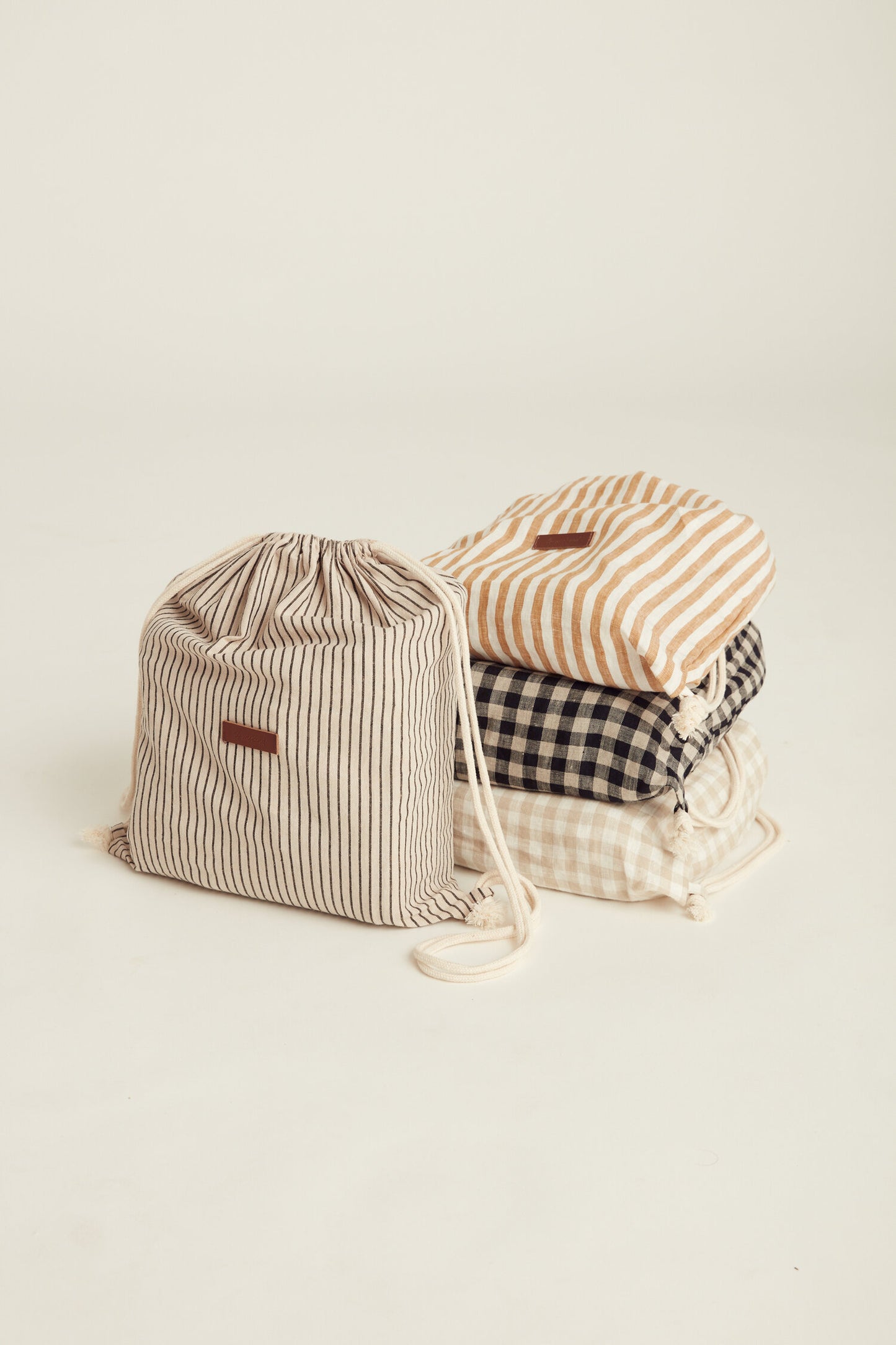 Linen Picnic Rug Classic Gingham