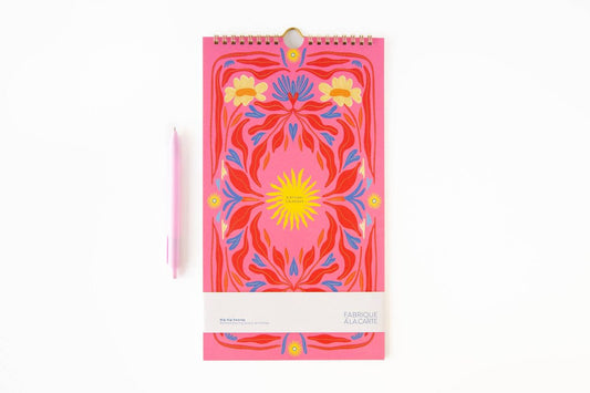 Birthday Calendar ~ Sun Pink