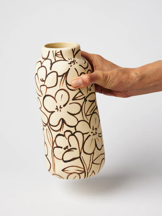 Tender Frangipani Tall Vase