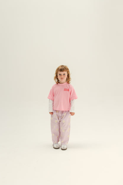 Party Layers Tee - Pink