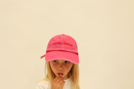 Sunday Cap ~ Pink