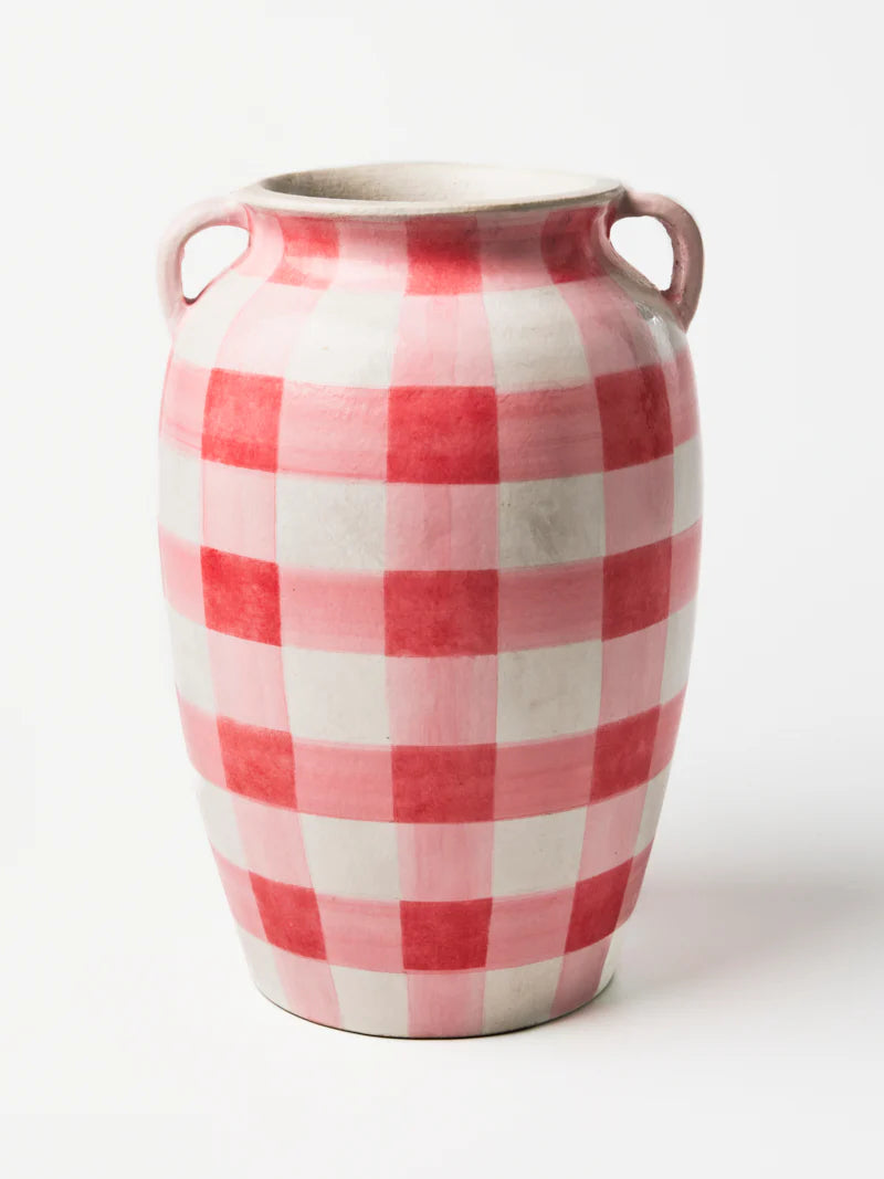 Fresco Check Vase – Wander + Laze