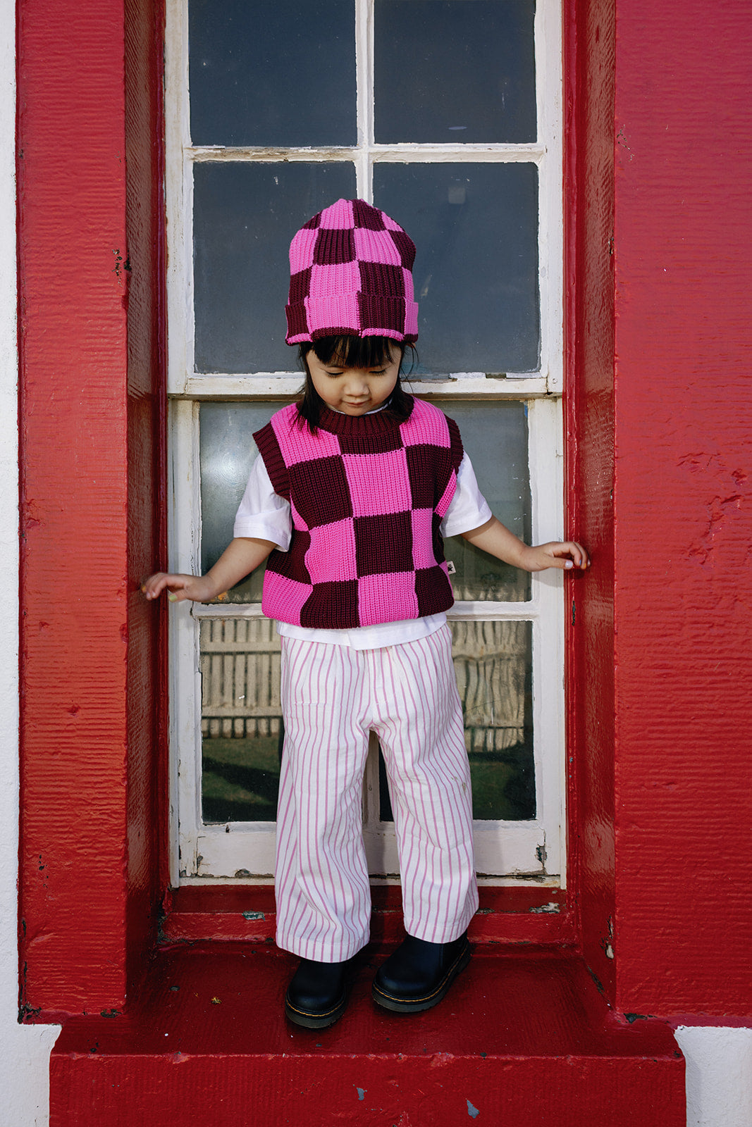 Nonno Vest - Bright Pink