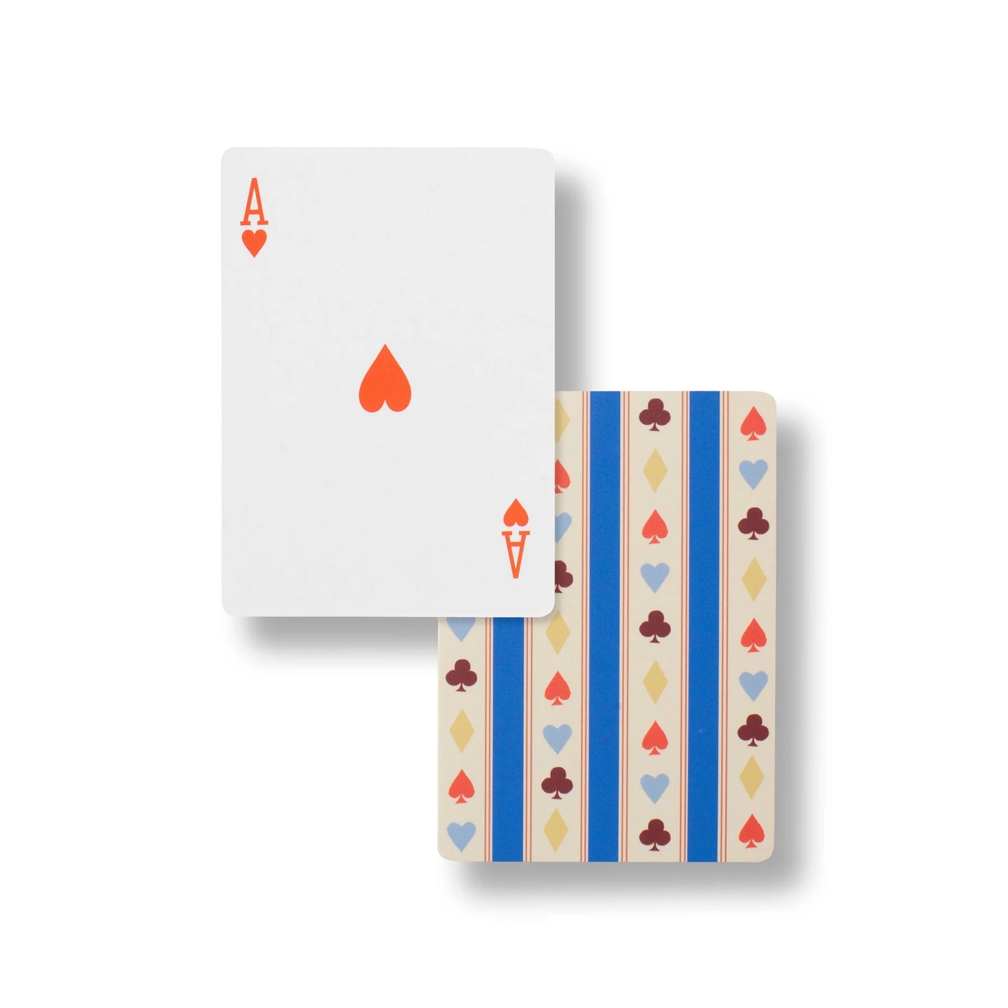 Suits + Stripes Playing Cards