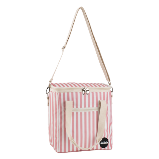 Holiday Mini Cooler Rose Stripe