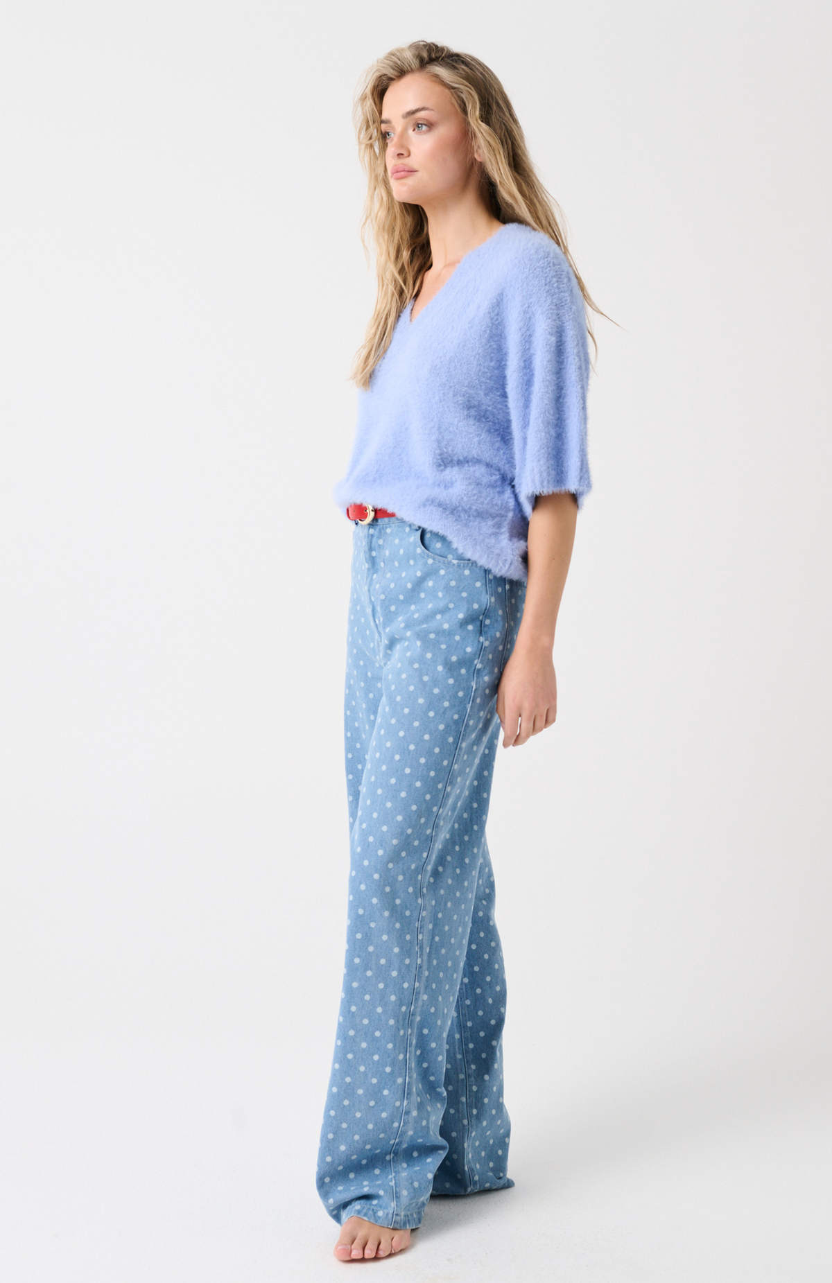 Mia Knit ~ Cornflower