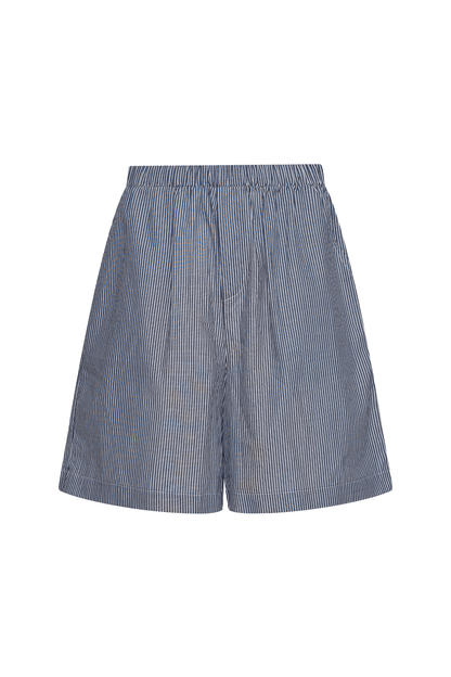 Static Striped Short - Navy/White