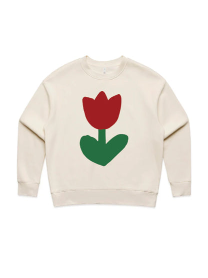 Tulip Sweater Ecru