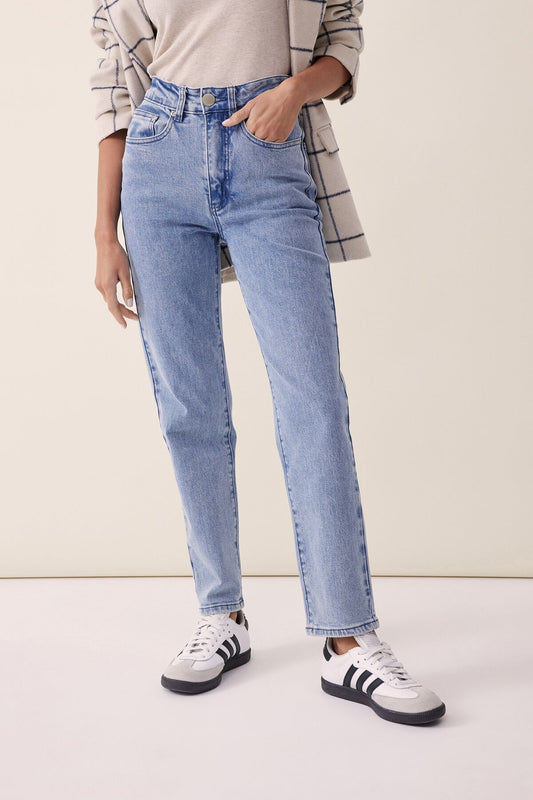Straight Jean Organic Cotton Vintage Blue