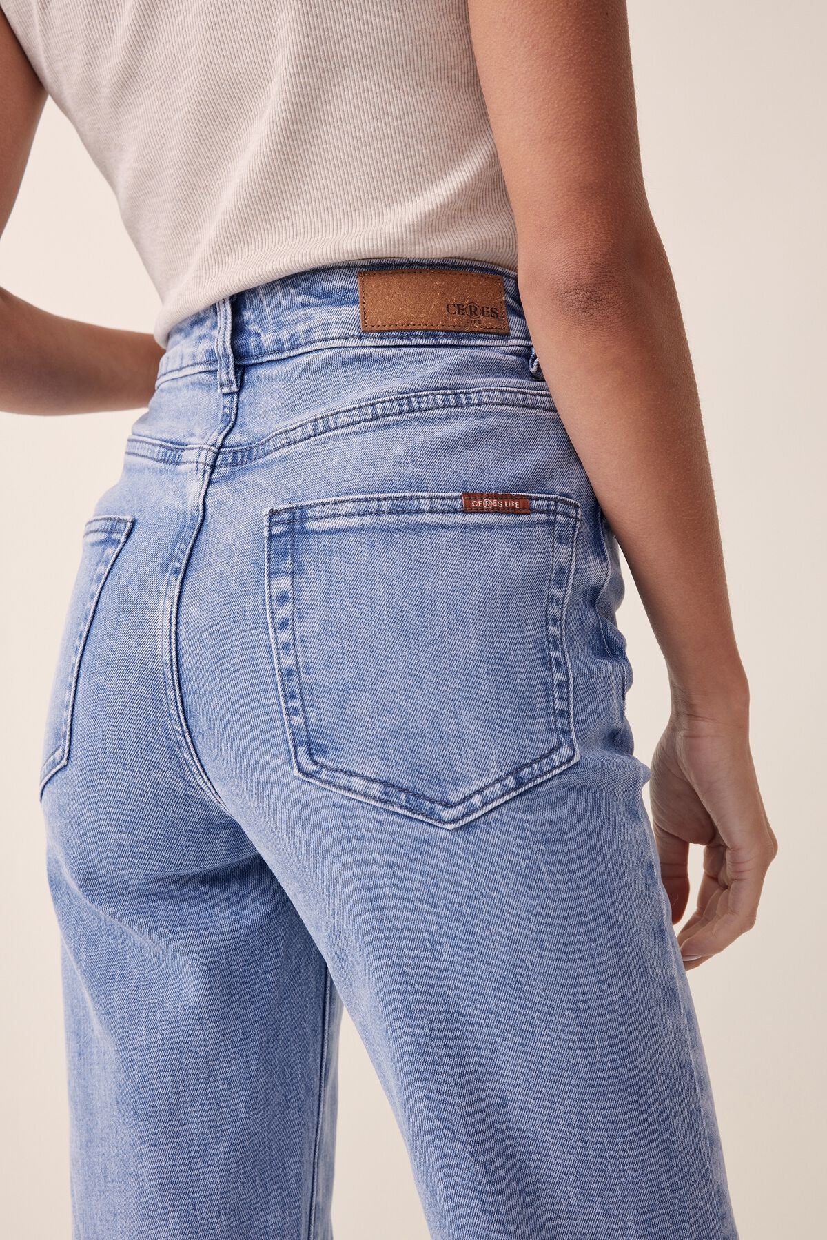 Straight Jean Organic Cotton Vintage Blue