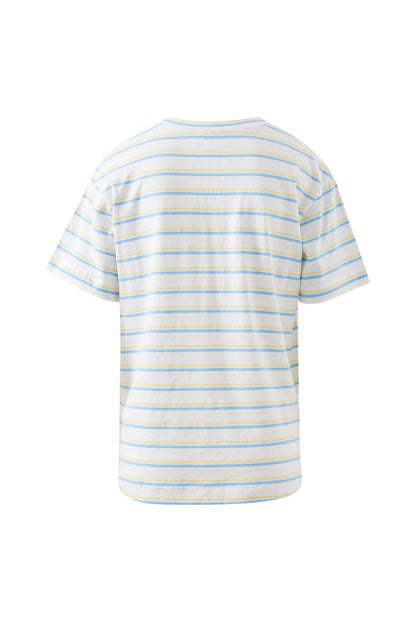 Stevie Slouchy Tee Powder Blue/Sunny Yellow