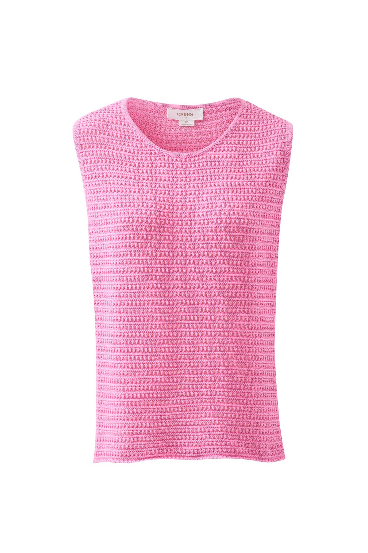 Margot Knit Tank Hibiscus Pink