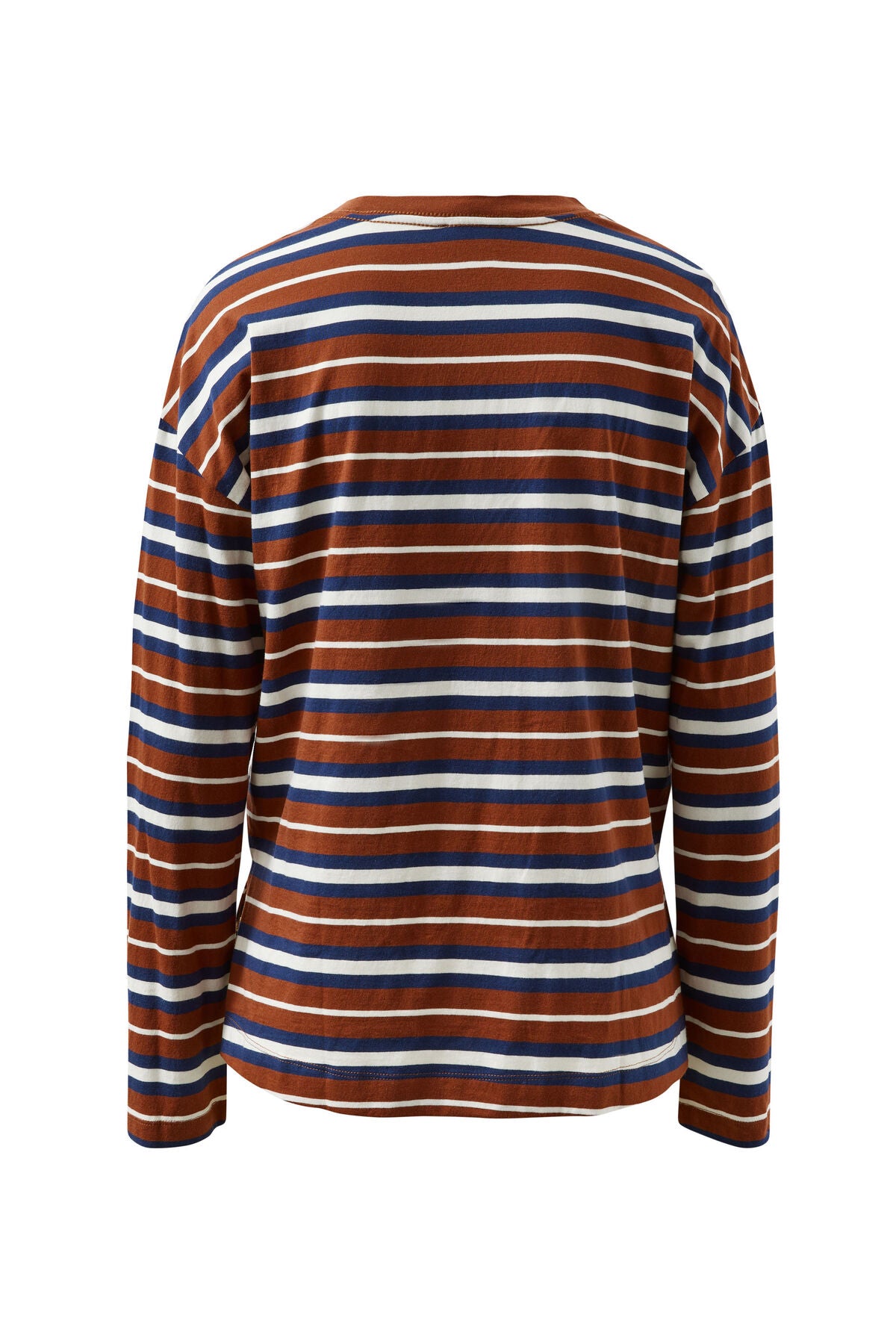 Scout Slouchy Long Sleeve Tee ~ Ginger Navy Stripe