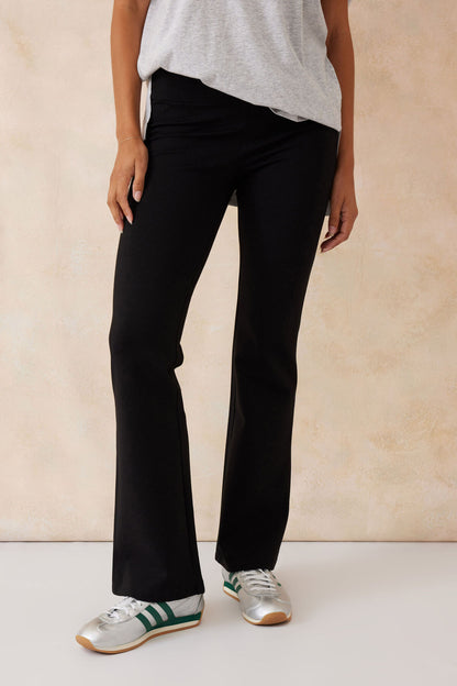 Ponte Bootleg Pant Black