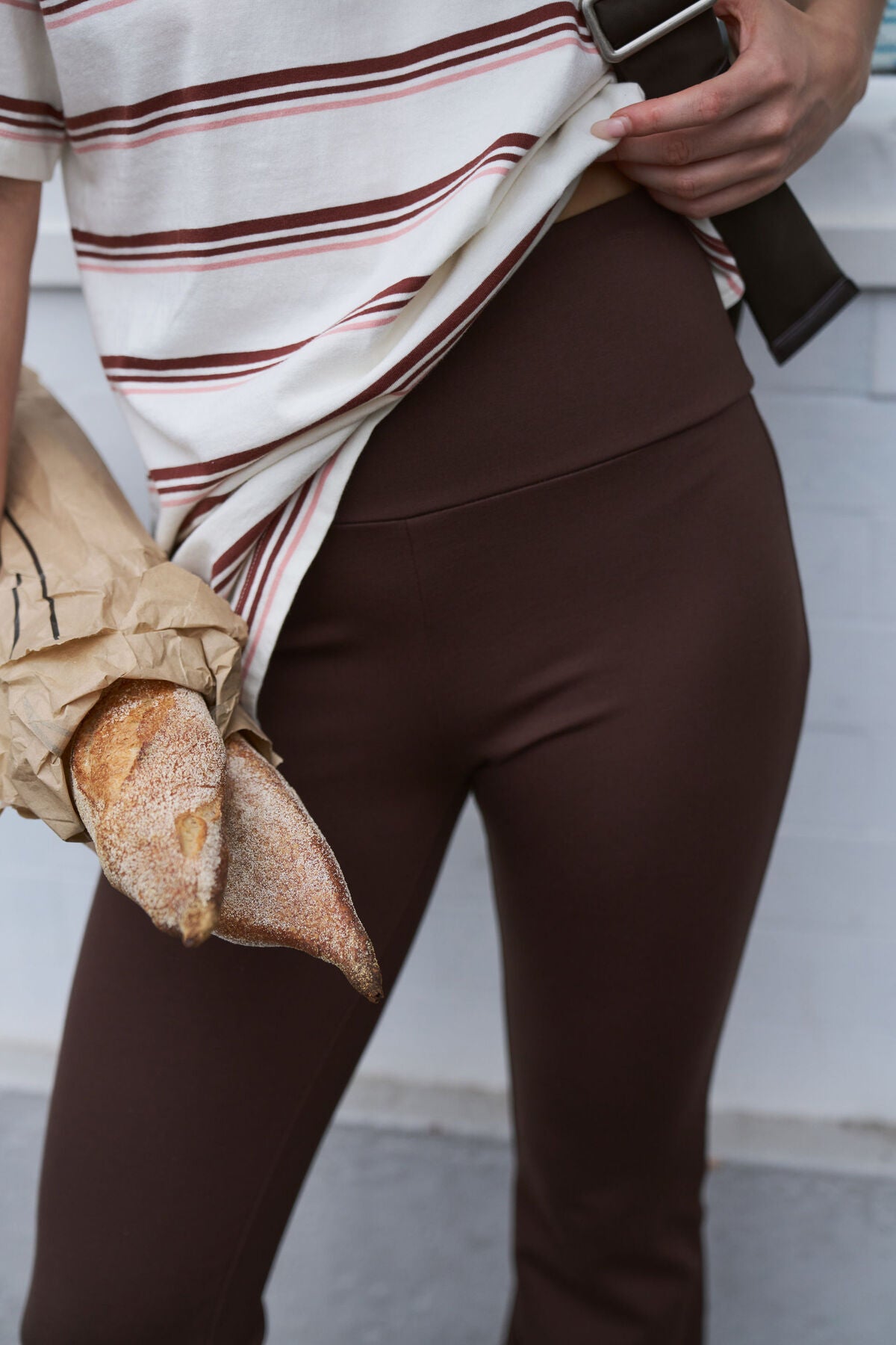 Ponte Bootleg Pant ~ Chocolate