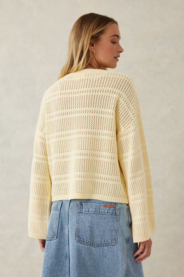 Slouchy Spring Knit Butter