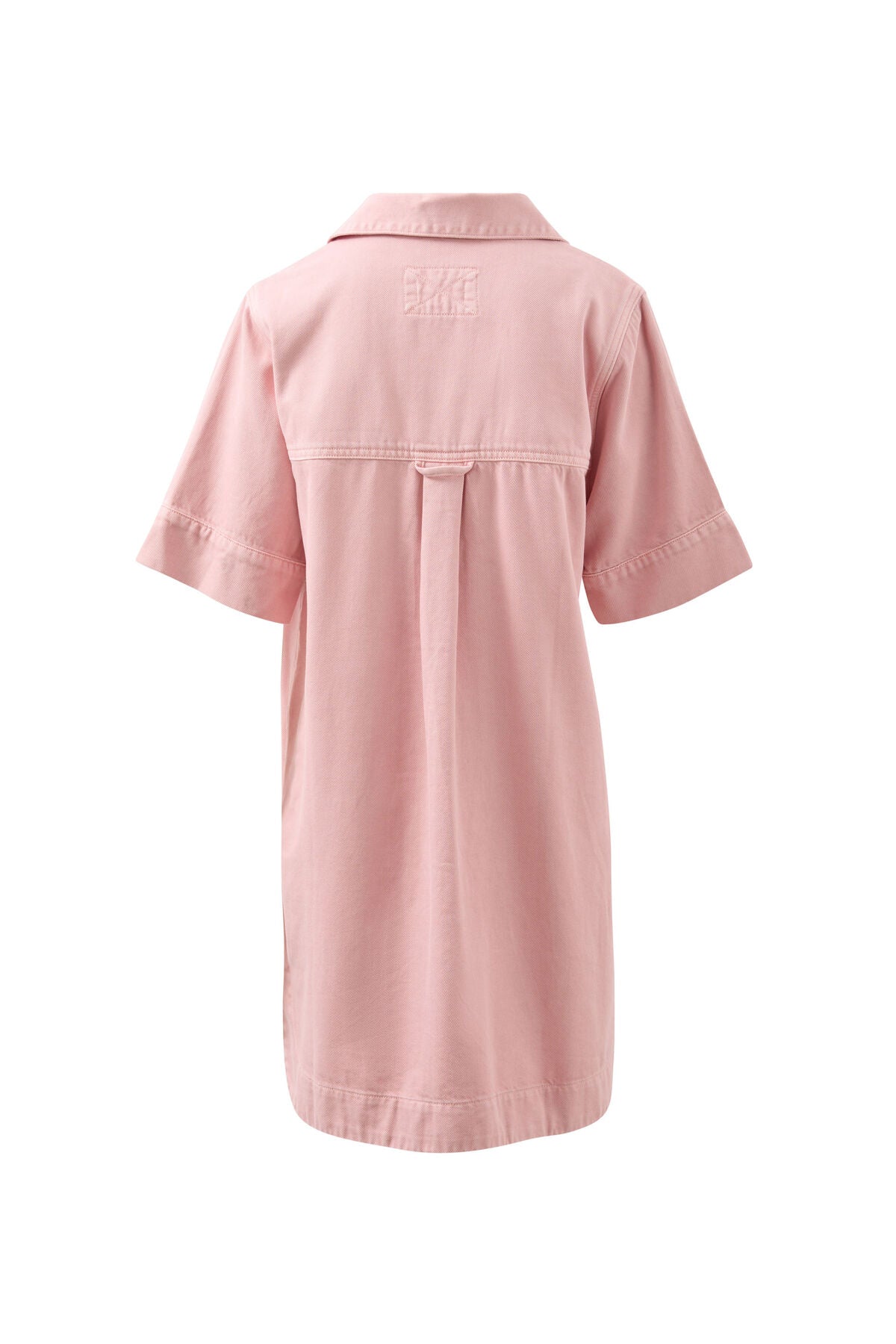 Sammy Relaxed Shirt Dress ~ Washed Pink