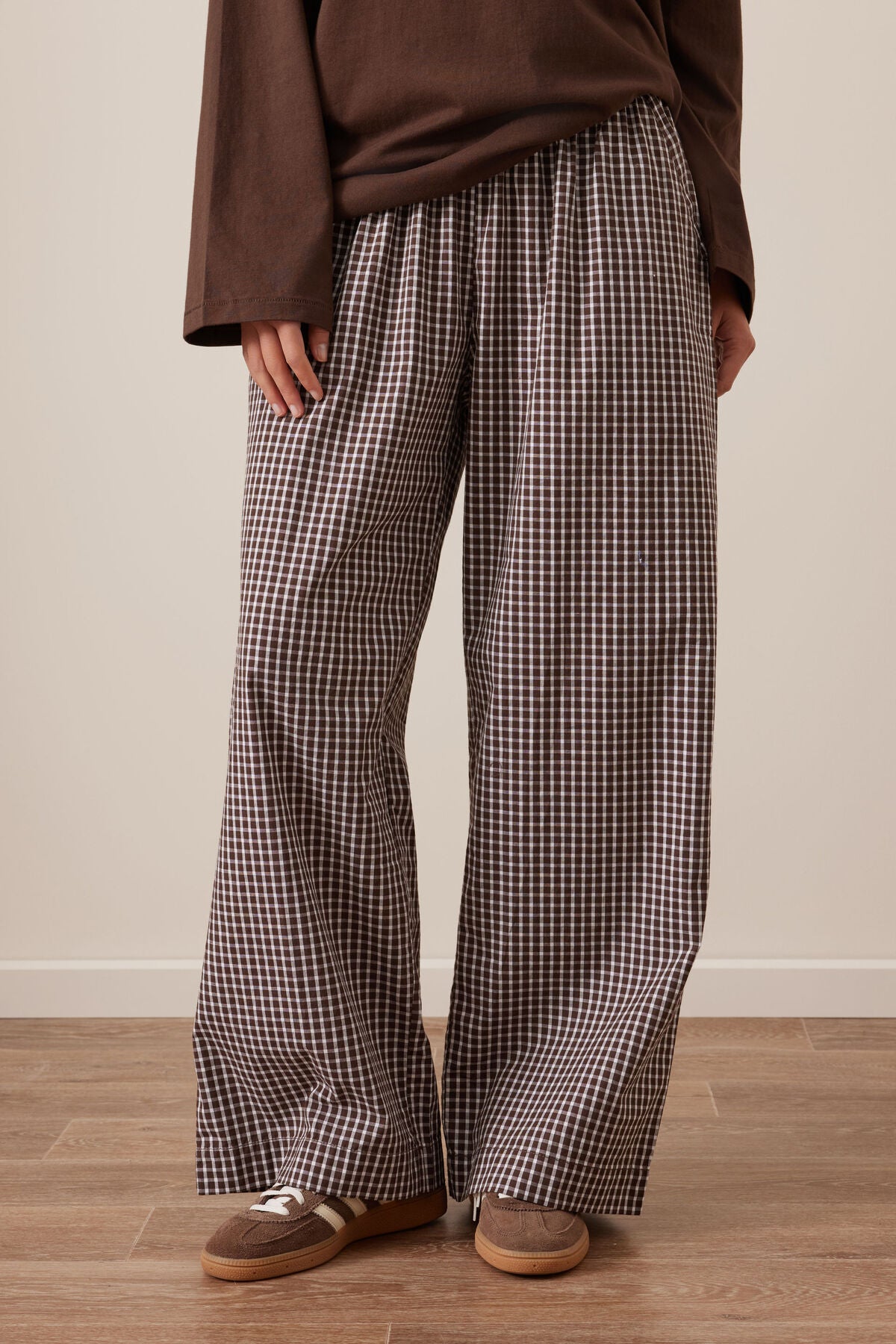 Lounge Pant ~ Choc Check