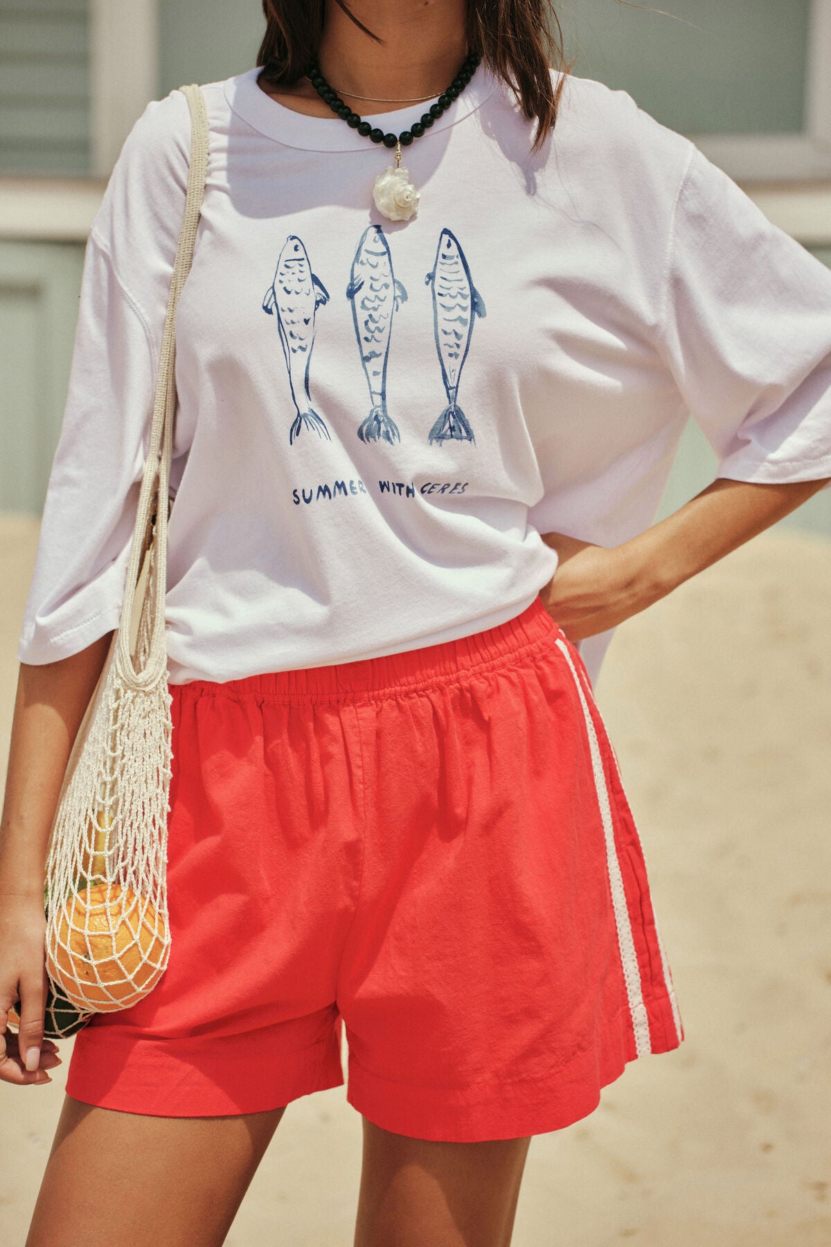 Mila Short Heritage Red