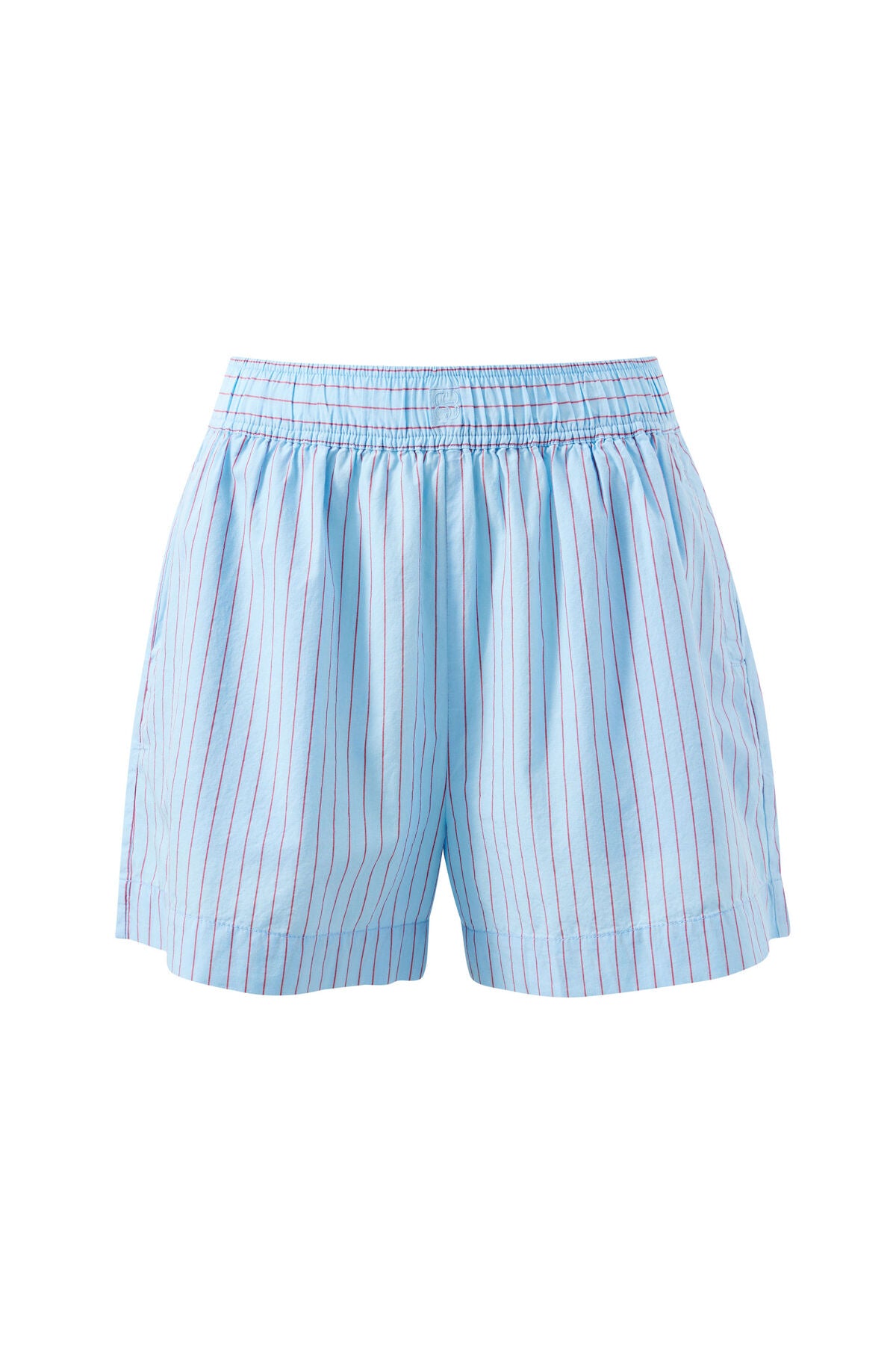Mila Short Fresh Blue Red Stripe