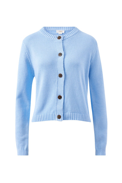 Nelly Knit Cardi ~ China Blue