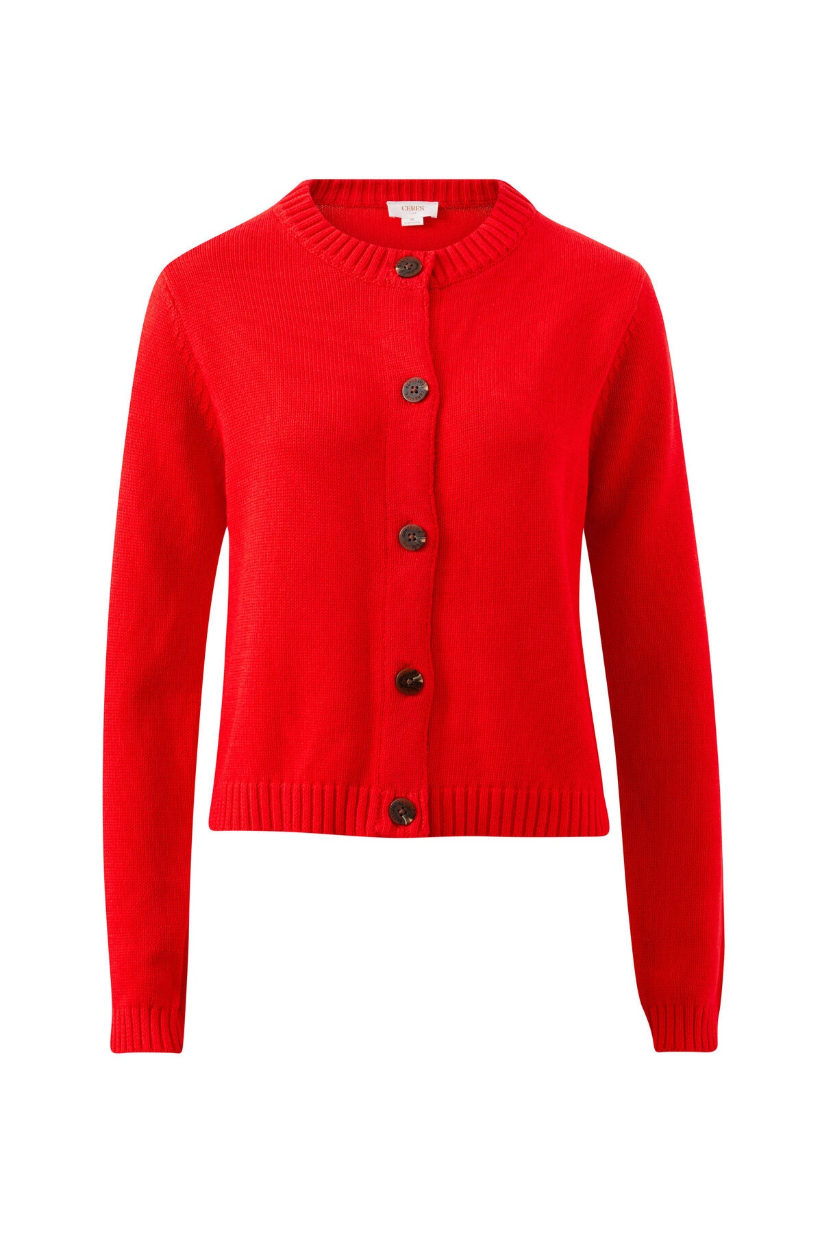 Nelly Knit Cardi Red