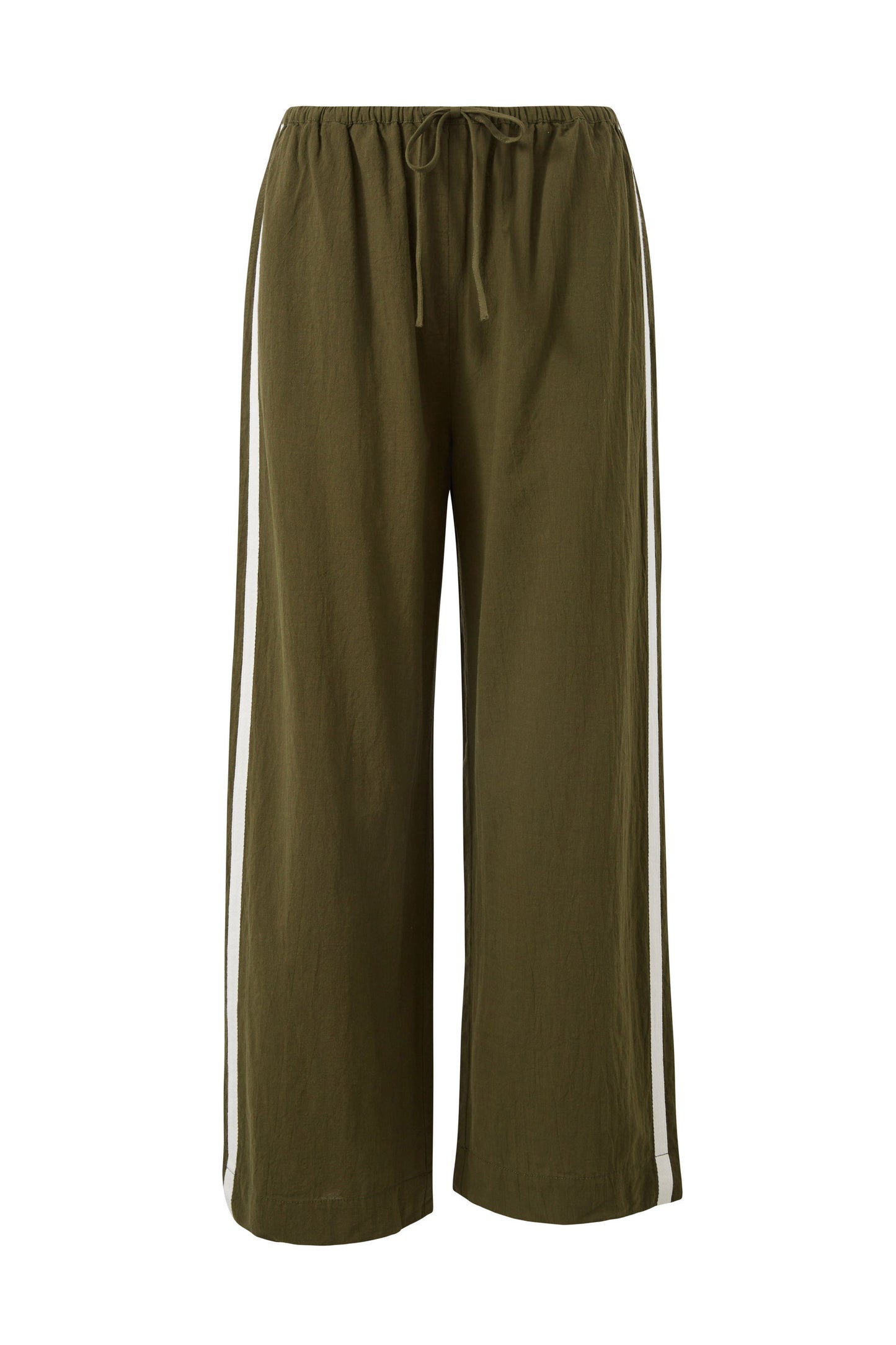 Relaxed Drawstring Pant Deep Olive