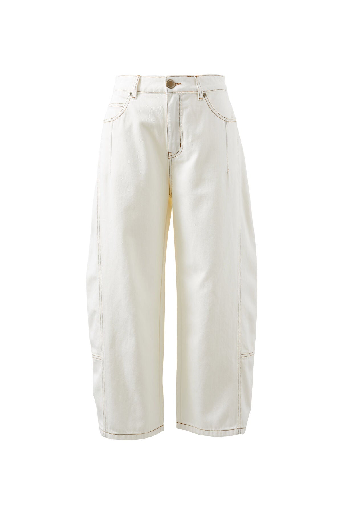 Demi Barrel Jean ~ Fresh Ecru