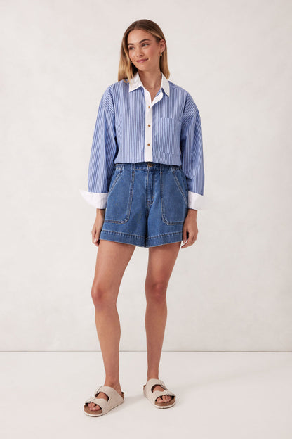 Weekender Short Fresh Indigo