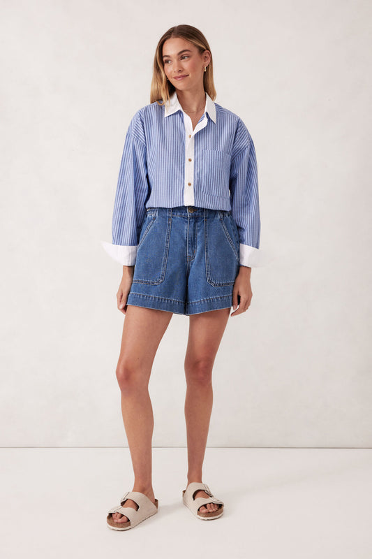 Weekender Short Fresh Indigo