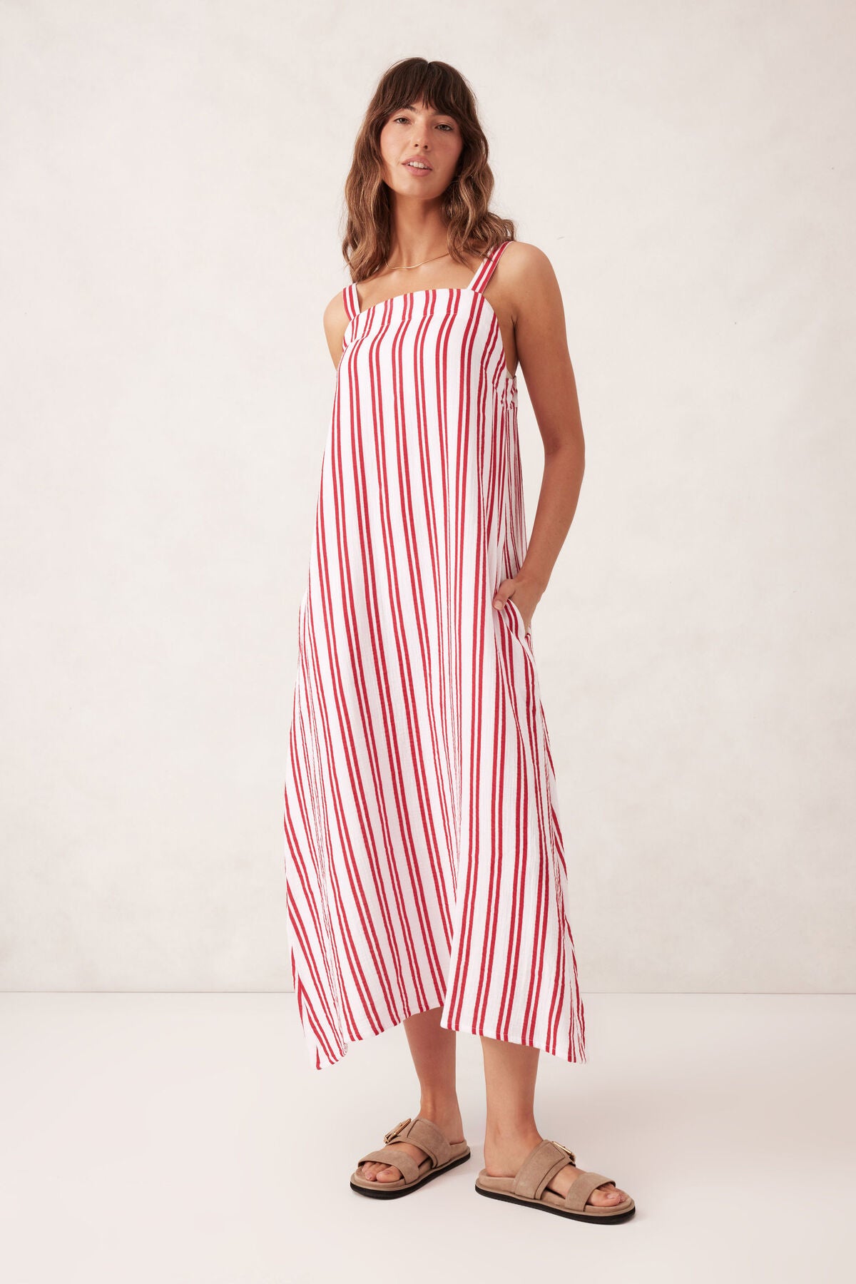 Doublecloth Poolside Dress