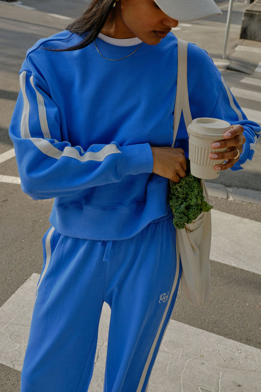 Sporty Slouchy Crew ~ Marine