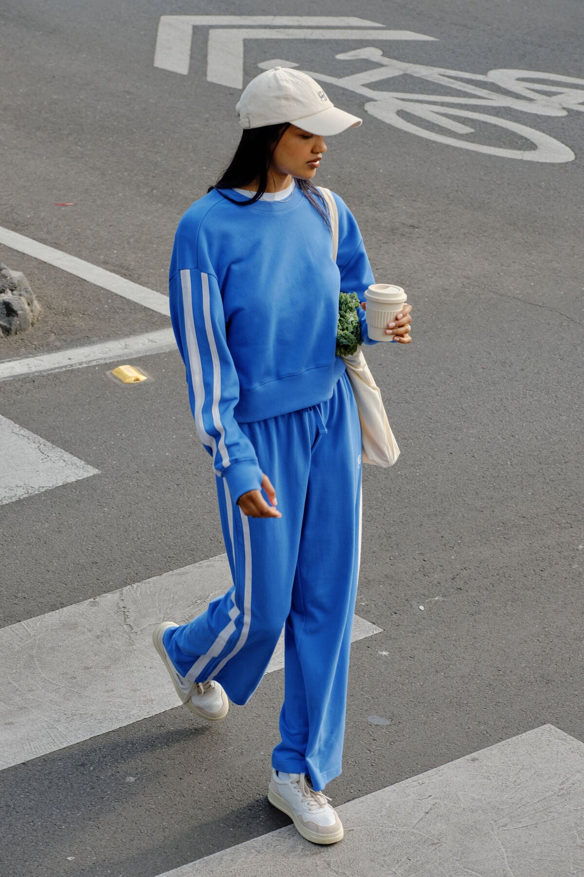 Sporty Slouchy Crew ~ Marine