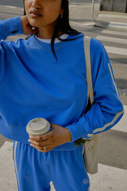 Sporty Slouchy Crew ~ Marine