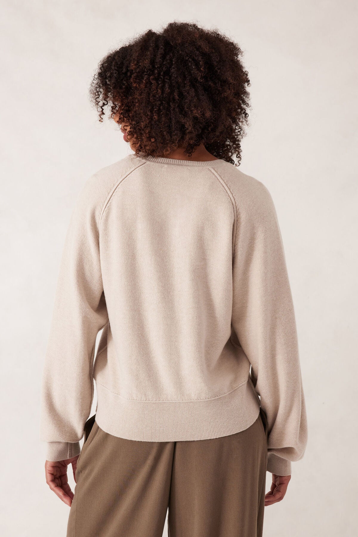Raglan Button Knit