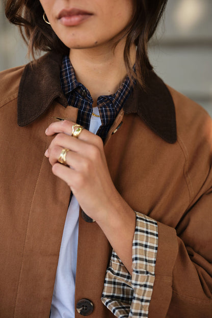 Ash Coat ~ Toffee Choc Collar